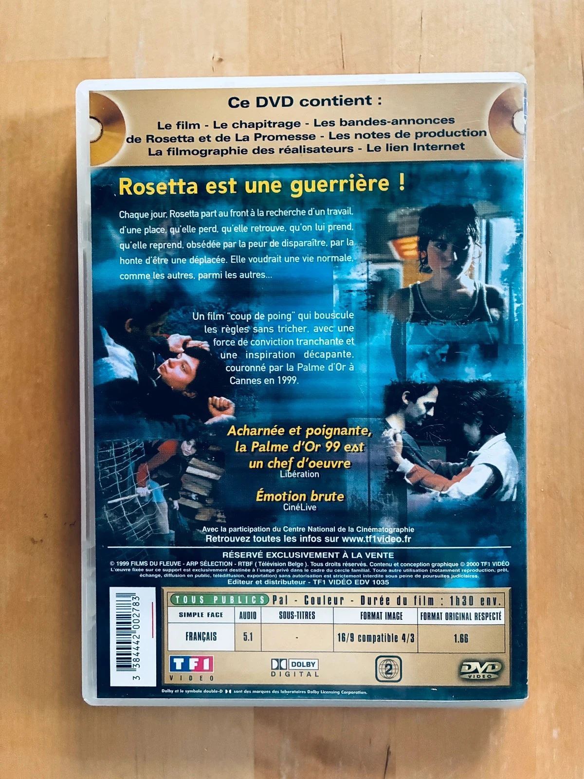 Rosetta DVD by the Dardenne brothers. – photo 3